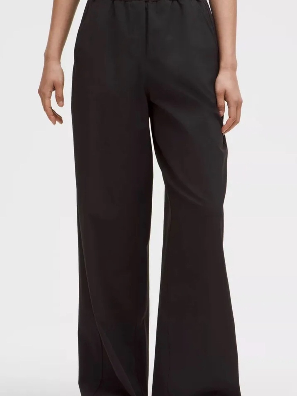 Lululemon Stretch Woven Ruffle-Waist Wide-Leg Pant